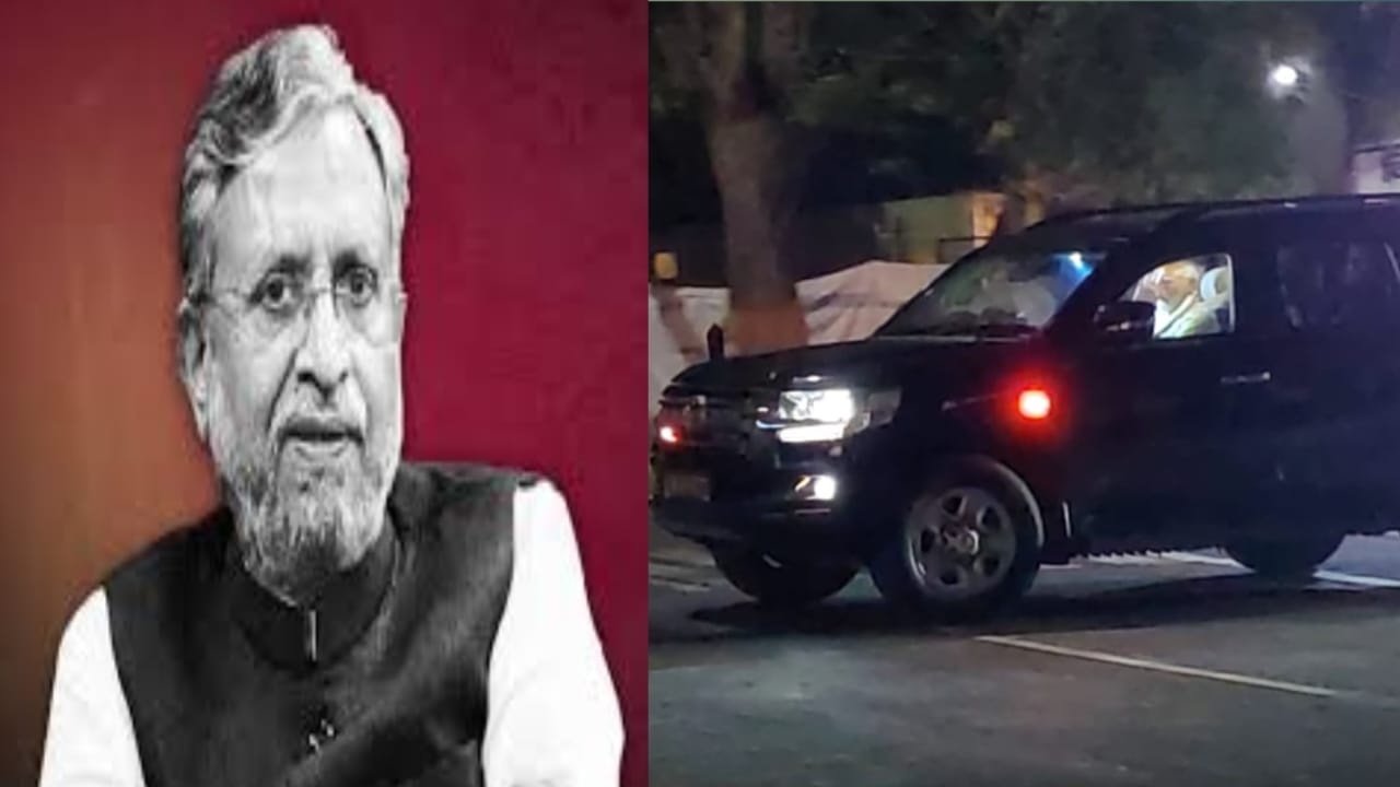 PM Modi paid tribute to Sushil Modi on his Bihar tour