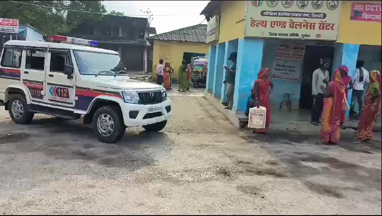 Road Accident in Supaul, truck aur bike me takkar 