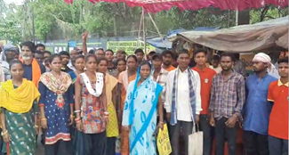 Workers' strike continues in Sariakela