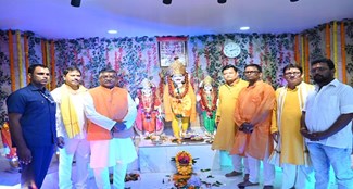 Patna Sahib MP Ravi Shankar Prasad worshiped Lord Chitragupta