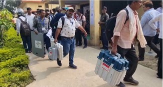  Polling parties leave for voting in Tarari