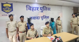 Nawada Police safely recovered the kidnapped minor