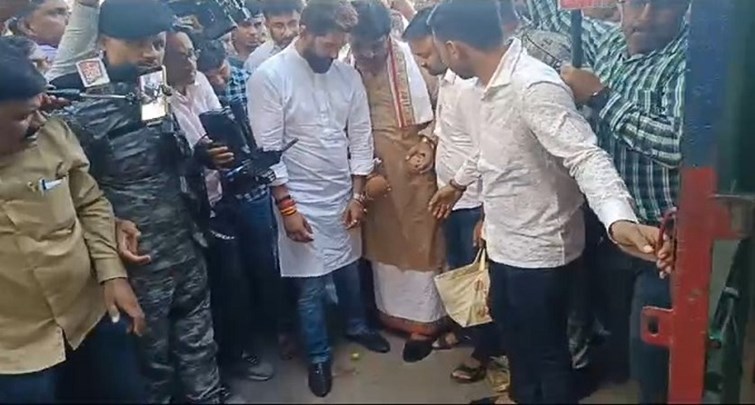 Chirag Paswan reached fathers office after three years