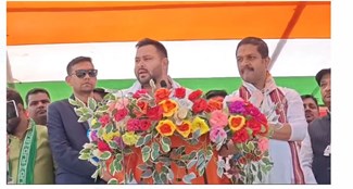 tejaswi yadav ne bjp per jamkar sadha nishana