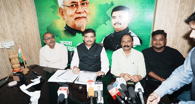 Santosh Kushwahas sharp attack on Purnia MP Pappu Yadav