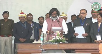  Hemant Soren became the 14th Chief Minister of Jharkhand