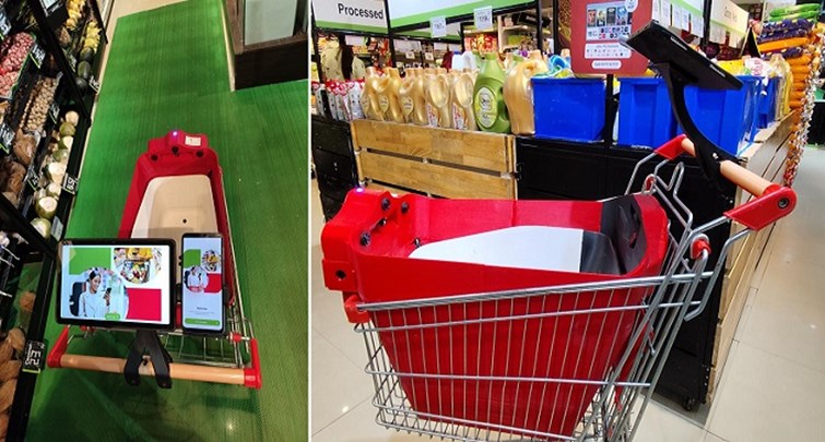  Jio intelligent shopping cart will foot the bill