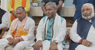 Babulal spoke about religious conversion in Garhwa