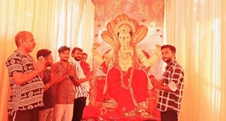  Ganesh festival celebrated in Supaul