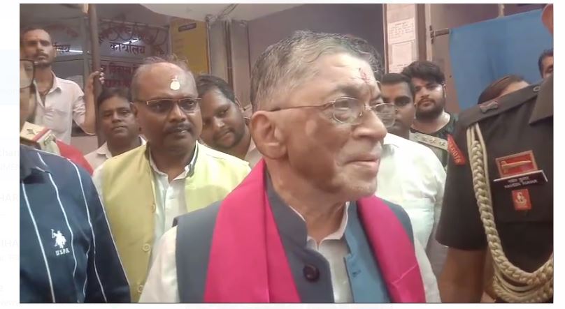 rajyapal santosh gangwar pahunche deoghar