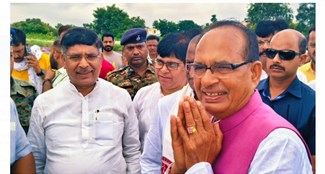 kendriye mantri shivraj singh chauhan pahunche dhanbad 