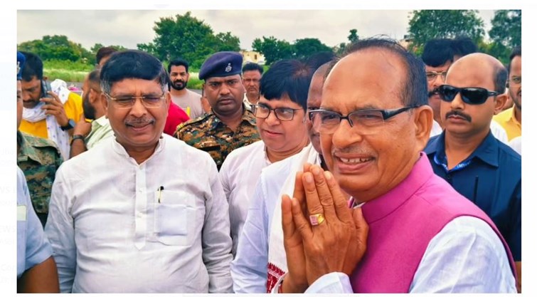 kendriye mantri shivraj singh chauhan pahunche dhanbad 