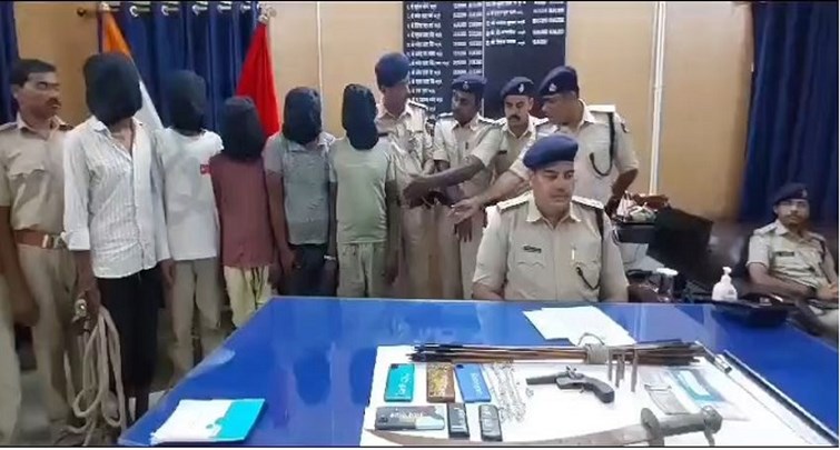  5 criminals arrested in Supaul Begaipatti robbery case