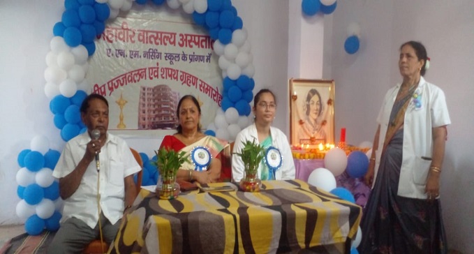 Nursing students took oath of service in capping ceremony