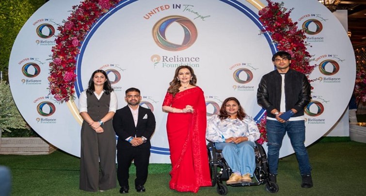 Reliance Foundation honored Olympic and Paralympic players