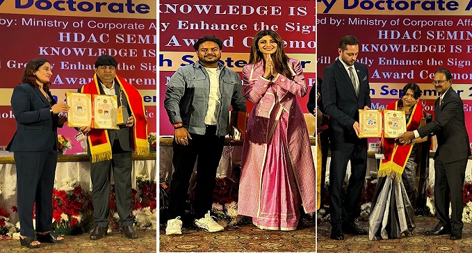 Two educationists and a doctor from Nawada received the Indian Padma Bhushan award.