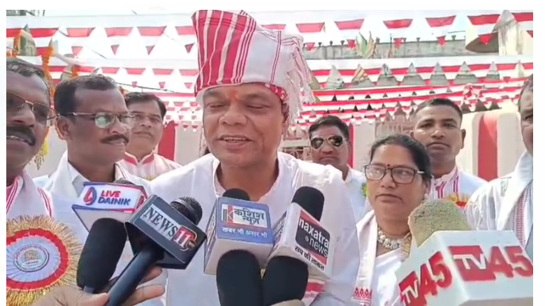 lohardaga mai sarhul per mantri chamra linda ne kaha 