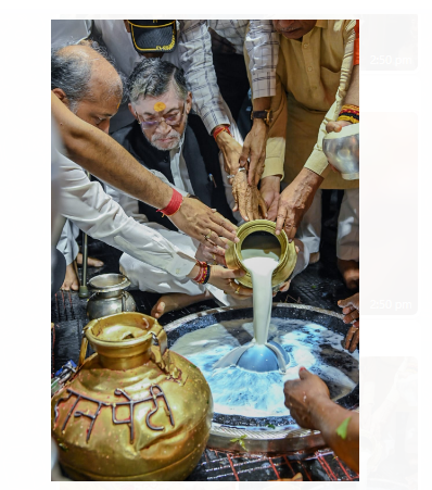 rajyapal santosh gangwar pahunche deoghar