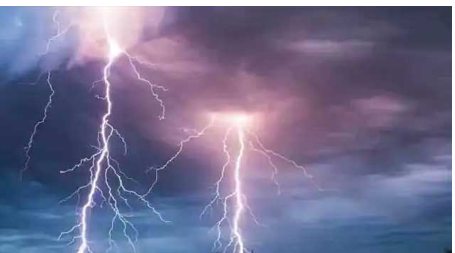 palamu mai vjrapaat ka kahar