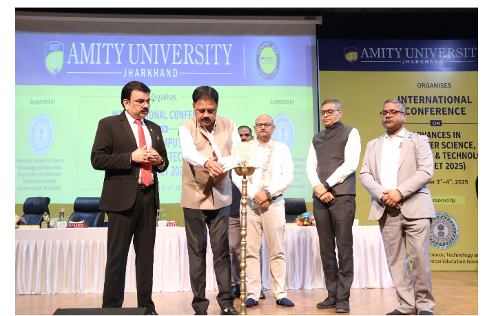 amity univercity jharkhand mai anterrashtriye sammelan 