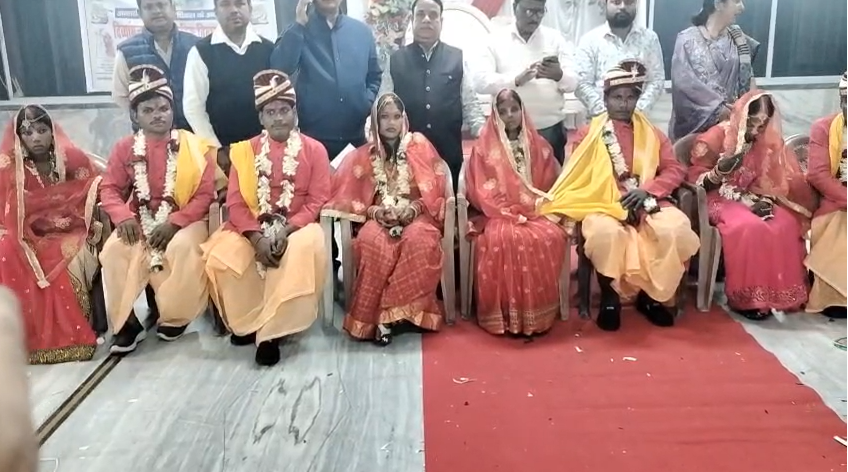 Unique mass marriage on International Day of Disabled Persons, disabled couples celebrated their marriage