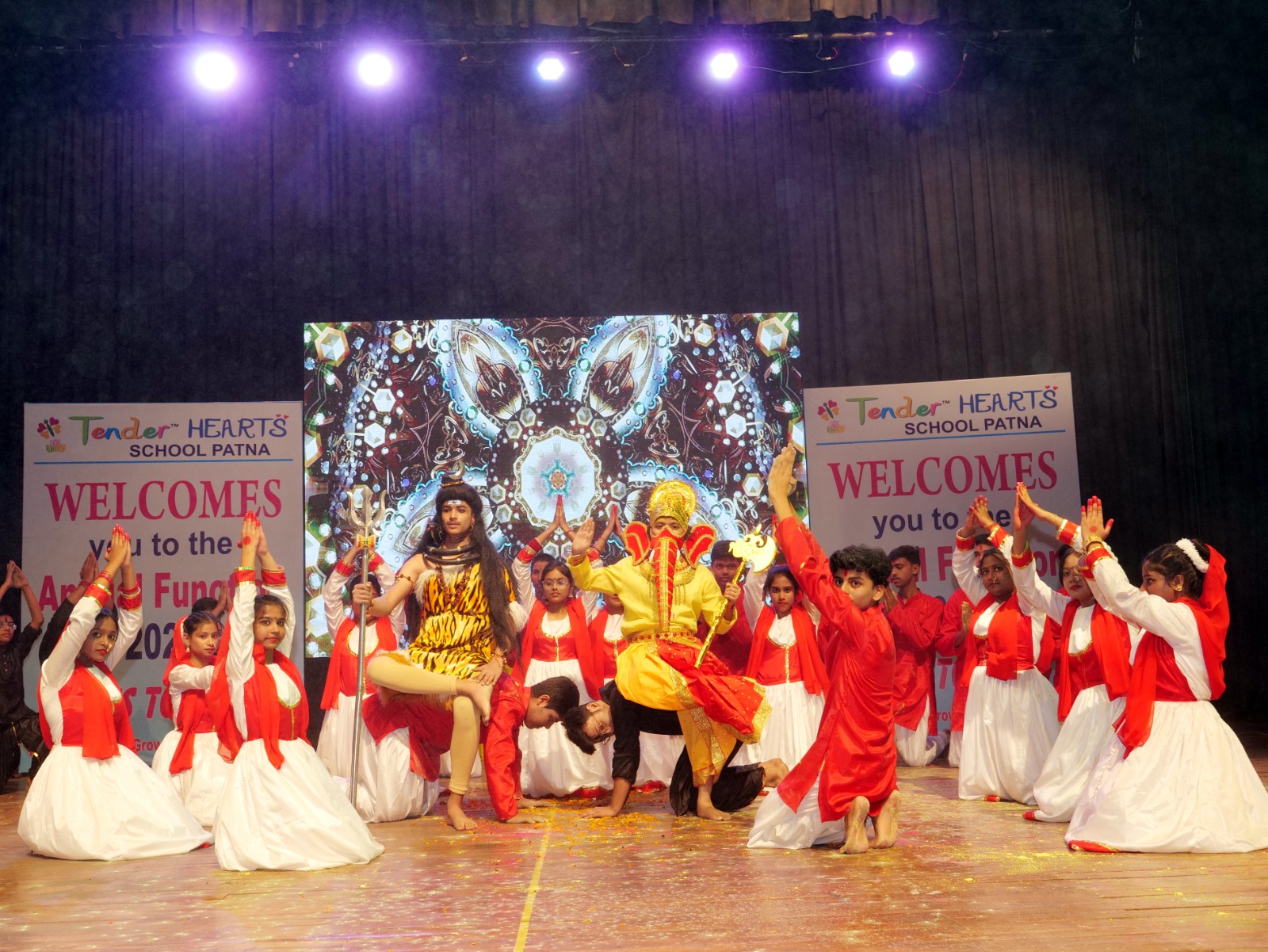 The grand annual function of Tender Hearts School “Roots to Wings” concluded.
