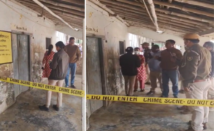 Sensation in the village after the dead body of a 21 year old youth was found hanging, Azamnagar police engaged in investigation.