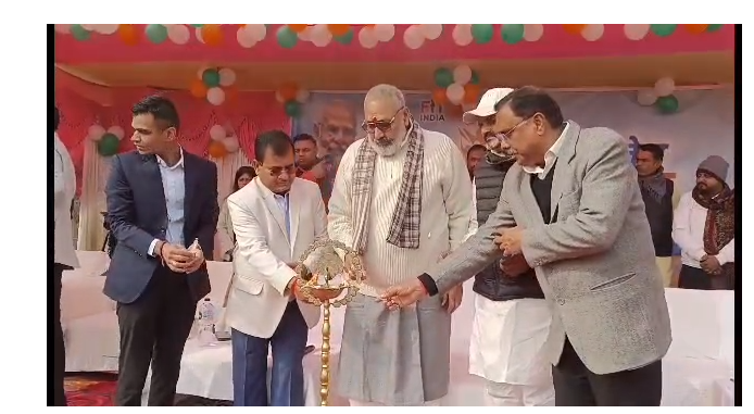 begusari mai sansad khel mahotsav ka aayojan 