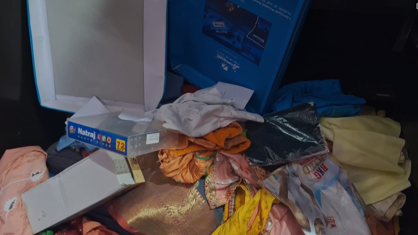 The masked men held the homeowner hostage and carried out the robbery.