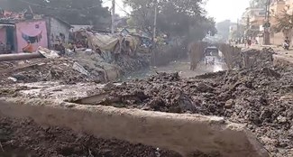 Major negligence in the construction of Mandiri Nala in Patna