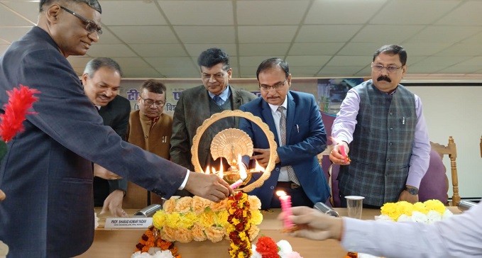 Vice Chancellors gathered at the honor ceremony organized in TPS College