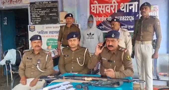  The notorious person of Mokama Tal area was caught