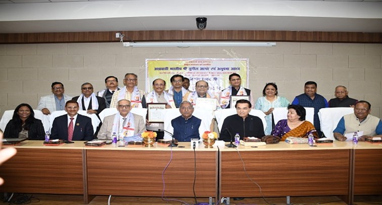  Social workers dedicated to serving disabled people were honored in Bihar Assembly.