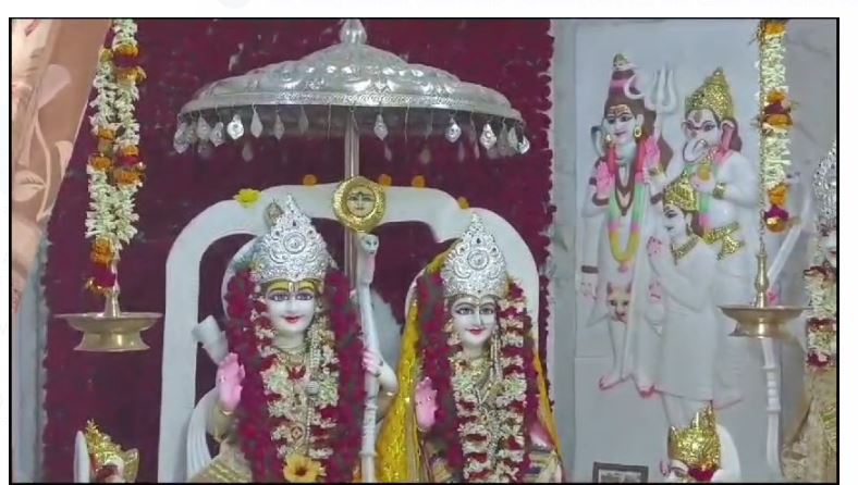 baghmara mai ramraj mandir ka warshikotsav sampanna