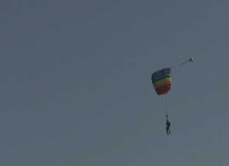 Sky diving festival inaugurated in Jamshedpur, inaugurated by Tourism Minister Sudibya Kumar Sonu