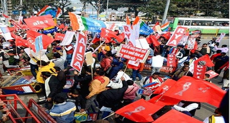  AISA demonstration in Patna