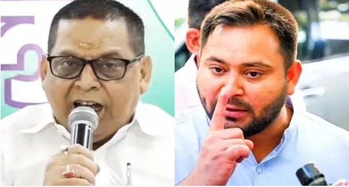  JDU chief spokesperson Neeraj Kumar sharp attack on Tejashwi