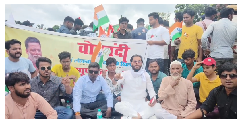 bihar mai matdata suchi punrikshan ka virodh