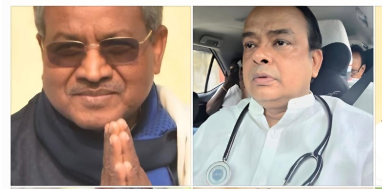mantri irfaan ansari ne babulal per kiya hamla