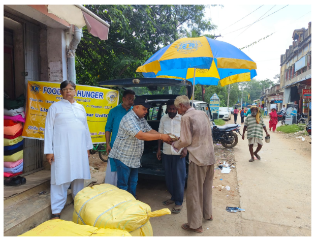 madhupur mai food for hungar karyakram 