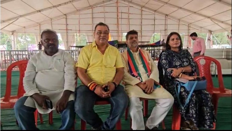 LJP Ramvilas' Nav Sankalp Mahasabha to be held on 26th July at Gandhi Maidan, leaders inspected