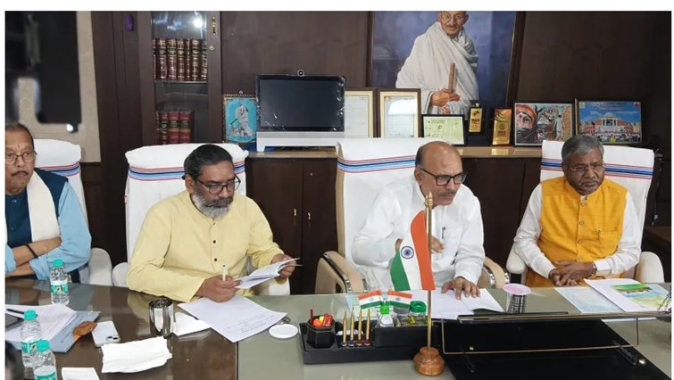 jharkhand vidhansabha mansun satra ko lekar sarvadaliye baithak 