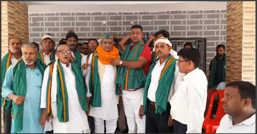 latehar mai rjd jiladhyaksha ka chunav sampanna