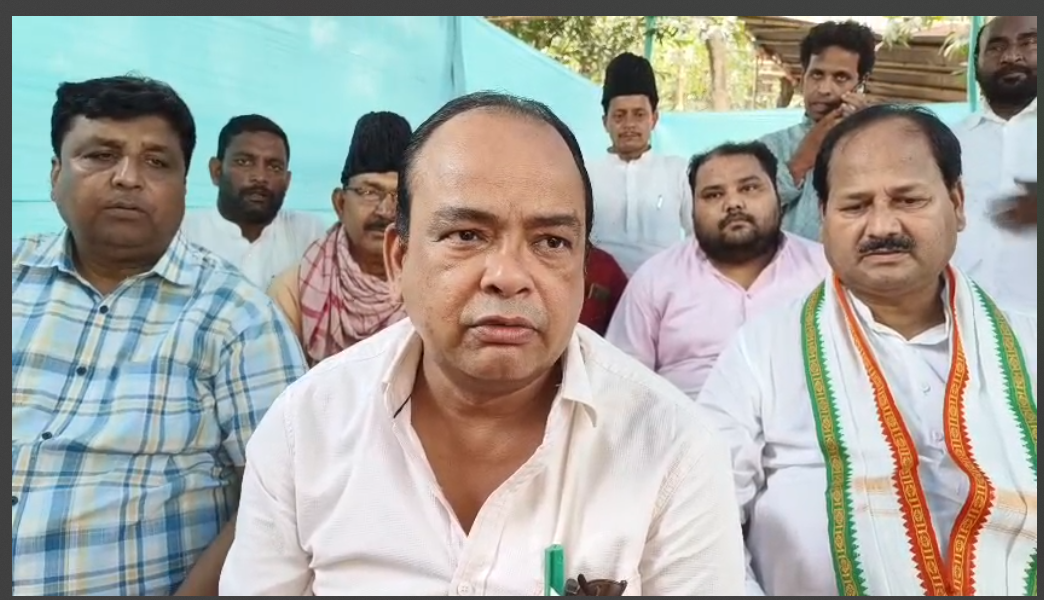 mantri irfaan ansari ne bjp per sadha nishana 