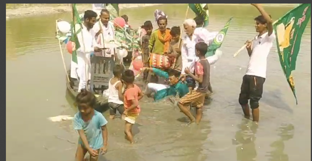 midiea mai aane ke liye rjd neta ka naya khel 