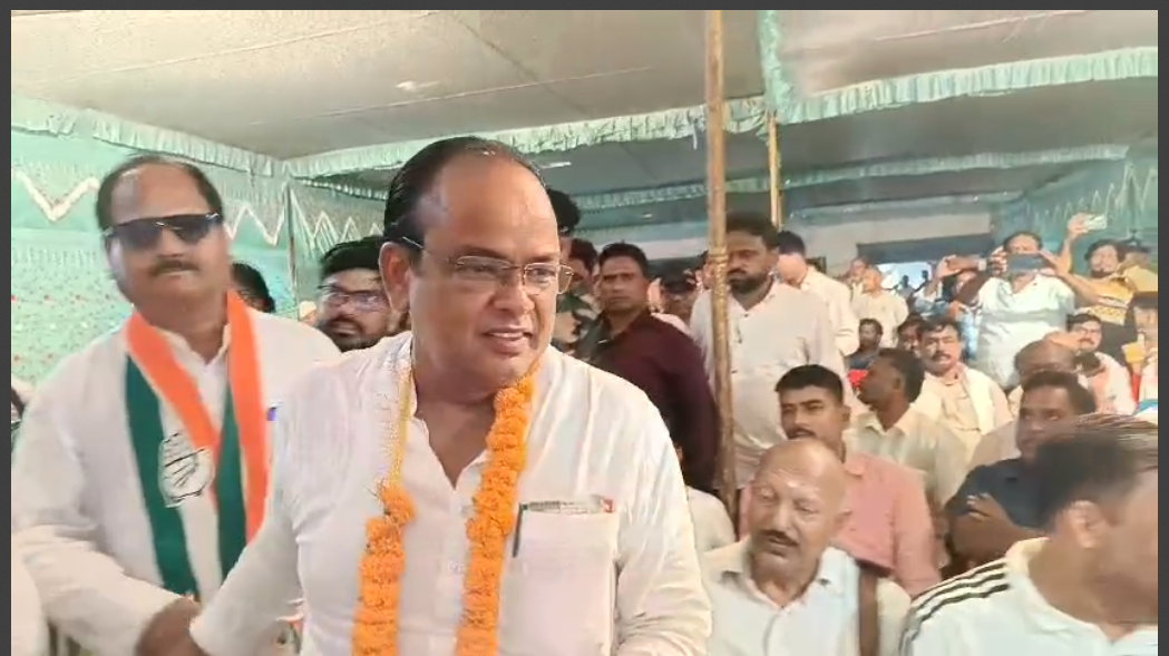 mantri irfaan ansari ne kaha 