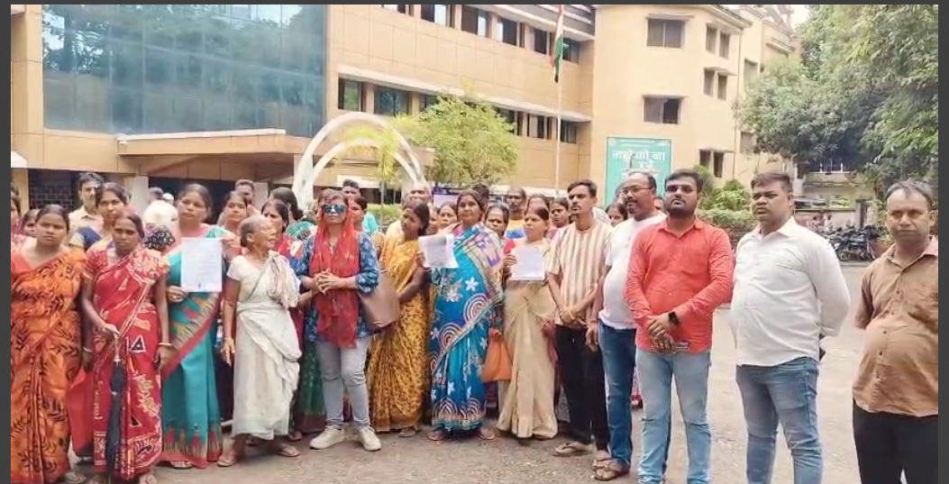 jamshedpur mai gokul nagarwasiyon ne kiya pradarshan