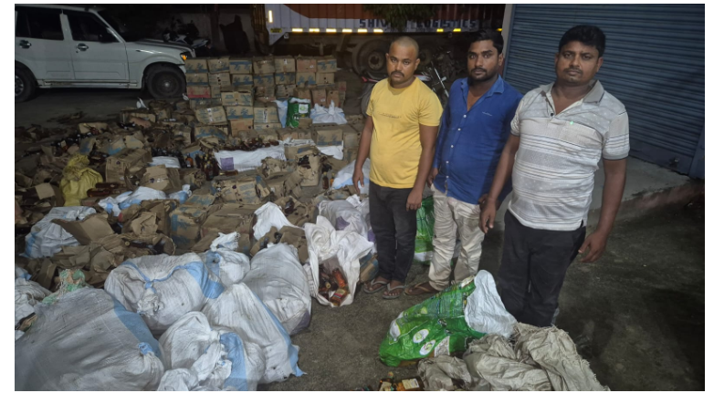 sarab tasakari per police ka bada action