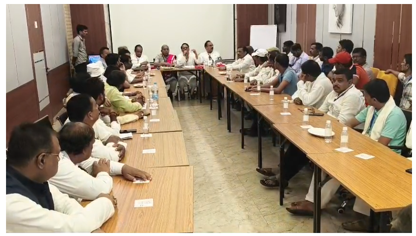 deoghar mai congress ka sangathan srijan karyakram 