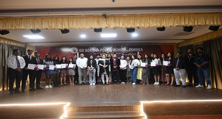  GD Goenka Public School Purnia organized a grand West Bengal Talent Hunt